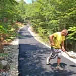 (VIDEO) Kamenik dočekao prve metre asfalta