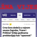 Ministarstvo odbrane: Crna Gora neće pristupiti vojnom savezu Zagreba, Tirane i Prištine