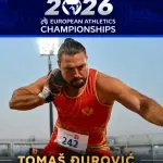 Tomaš Đurović 28. na Evropskom prvenstvu u Birmingemu