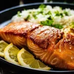 Losos u umaku od limuna i maslaca
