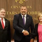 Krapović i Teni: Snažnije savezništvo za jaču kolektivnu bezbjednost