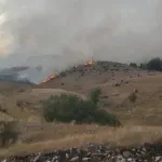 Požar na Pivskoj planini, vjetar otežava gašenje