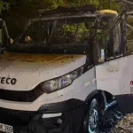 Požar na teretnom vozilu na putu Bijelo Polje-Ribarevine