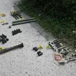 Drama kod Zenice: Vozač pobjegao policiji i putem izbacio 45 bombi, mine, zolje i rakete