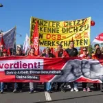 Protesti u 15 njemačkih gradova: Nećemo dozvoliti da nam oduzmete penzije i produžite radni dan