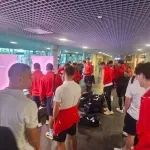 Crnogorski fudbaleri stigli u Rigu
