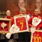 (FOTO) Slađana Bulatović igra poslednji, a Amisa Kuč 100. meč u dresu reprezentacije