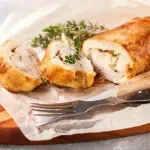 Sočne ćureće rolnice sa spanaćem i sirom