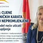 Lukšić: Cijene željezničkih karata ostaju nepromijenjene, Euro model neće uticati na poskupljenje