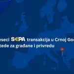 CBCG: Dvanaest mjeseci SEPA transakcija u CG - Olakšice i uštede za građane i privredu