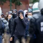 Belgija: Na protestima uhapšeno 45 osoba, među njima 12 maloljetnika