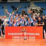 Odbojkaši Budućnosti odbranili trofej Superkupa