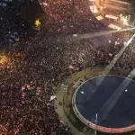 Sa završnog skupa Studentske liste poručeno: Nakon 14 godina prekidamo haos, izdaju i poniženje Srbije
