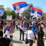 U Kraljevu protest podrške veteranima osumnjičenim za planiranje rušenja ustavnog poretka