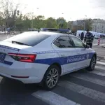 Zapalio se autobus na mostu kod Beške