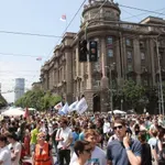 Protest ispred zgrade Vlade: „Univerziteti na raskrsnici“
