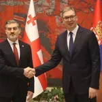 Posle svečanog dočeka, u toku sastanak Vučića i predsednika Gruzije