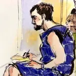 Nik Rajner, optužen za ubistvo roditelja, u sudu bez majice, rekao samo tri reči