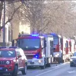 Požar u OŠ „Bora Stanković“ na Voždovcu