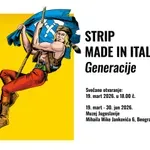 Izložba „STRIP MADE IN ITALY – Generacije“ u Muzeju Jugoslavije od 19. marta