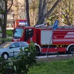Požar u ambasadi Pakistana na Dedinju
