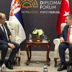 Premijer Macut sa potpredsednikom Turske na marginama Antalijskog diplomatskog foruma