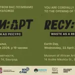 Otvaranje izložbe „Reci: Art – Otpad kao resurs” u Muzeju afričke umetnosti u Beogradu