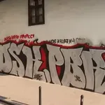 Manakova kuća, jedna od najstarijih u Beogradu, išarana grafitima