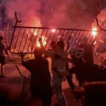 Veliki studentski protest na Slaviji u Beogradu, incidenti po završetku