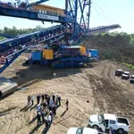 EPS: Počeo sa radom novi odlagač na kopu Radljevo