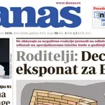 „Nećete za to, ali zato hoćete da im date motku u ruke da napadaju policajce ili da pale baklje“: Vučić komentarisao naslovnu stranu Danasa