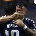 (VIDEO) Proslava za pamćenje u svlačionici nakon plasmana Argentine u finale Mundijala