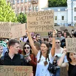 U Kijevu su drugi dan zaredom organizovani protesti protiv Zelenskog: Zašto?