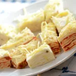 Slana torta sa oblandom: Kremasto predjelo koje se priprema brzo i bez pečenja