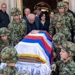 Ratko Mladić, haški osuđenik za genocid, sahranjen uz vojne počasti