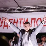 Skupovi Studentske liste u Jagodini i Aleksincu, u blizini se okupile pristalice naprednjaka