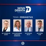 Druga predizborna debata na TV Nova: Tema zdravstvo