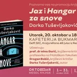 Dobitnik NIN-ove nagrade Darko Tuševljaković predstavlja svoja dela u knjižari Delfi SKC