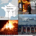Protesti u Francuskoj: Policijski čas i posledice nereda