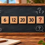 Číselná řada 2, 6, 12, 20, 30: jaké číslo následuje?