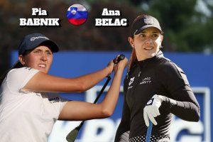 Pia Babnik in Ana Belac na major turnirju KPMG PGA prvenstvu
