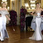 Perie, krištály a dramatické róby. Miss Sohee ukázala rozprávkovú módu