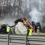 Po tragični nesreči na štajerski avtocesti promet proti Mariboru spet odprt