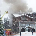 Zagorel luksuzen hotel: gasilci se še vedno borijo z ognjem (FOTO)