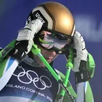 Padec na prvem treningu olimpijskega smuka: Ilka Štuhec storila napako in pristala v snegu