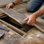 Lotila se je prenove doma in slišala srhljive zvoke, ki so ji pognali strah v kosti: "Na to te nihče ne more pripraviti," je dejala po tem