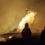 Na Koroškem divja velik požar: pri gašenju sodeluje kar 250 gasilcev s šestimi helikopterji