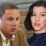 Dominika Švarc Pipan Žanu Mahniču pred nosom pomahala s kazenskim zakonikom in nakazala, da je morda storil kaznivo dejanje