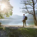 "Slovenija, zaradi tebe mi srce poleti." Za britanskega turista je bil dovolj le en jutranji sprehod, da se je zaljubil v ta naš kraj