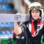 Novi up slovenskih smučarskih skokov: Maja Kovačič v Švici kar dvakrat na zmagovalnih stopničkah